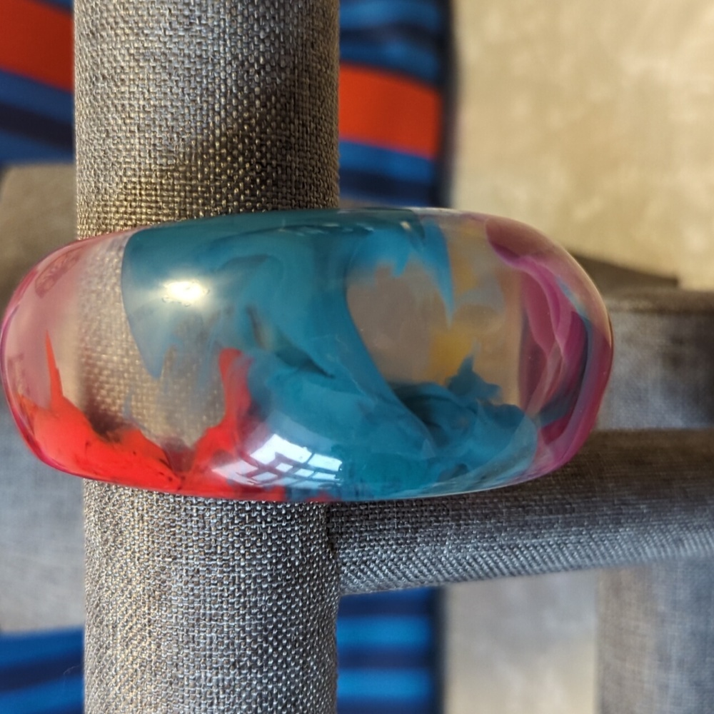 Huge resin bangle